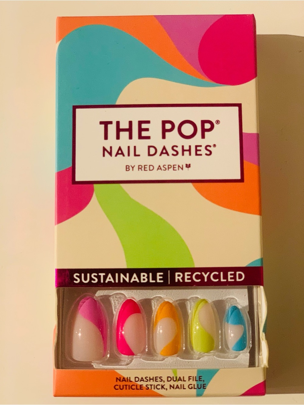 Press-on Nail Dashes by Red Aspen